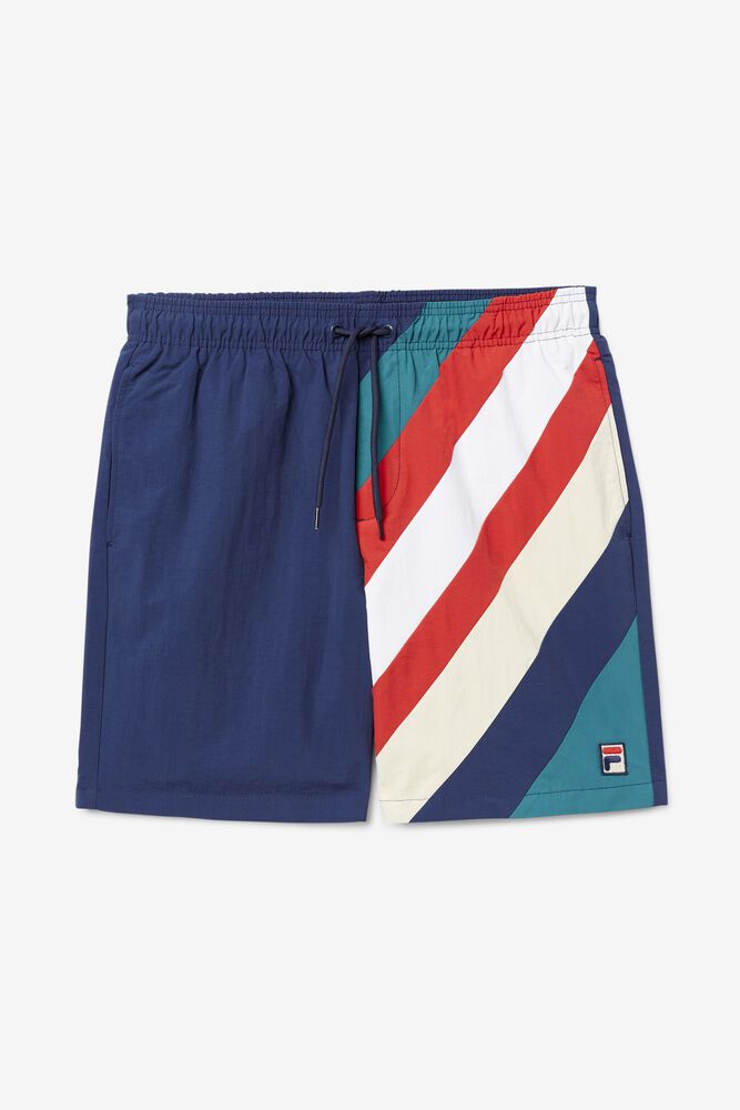 Pantaloni Scurti Fila Barbati Bleumarin Teller Swim OZRU-68407